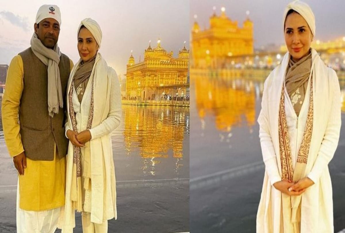 Kim Sharma visited Golden Temple with boyfriend Leander Paes shared pictures on instagram