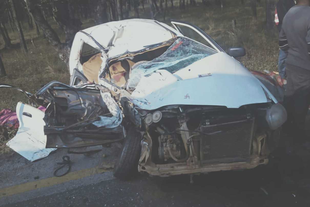 Madhya Pradesh: Car and truck clashed in Mandla, four people from Chhattisgarh died