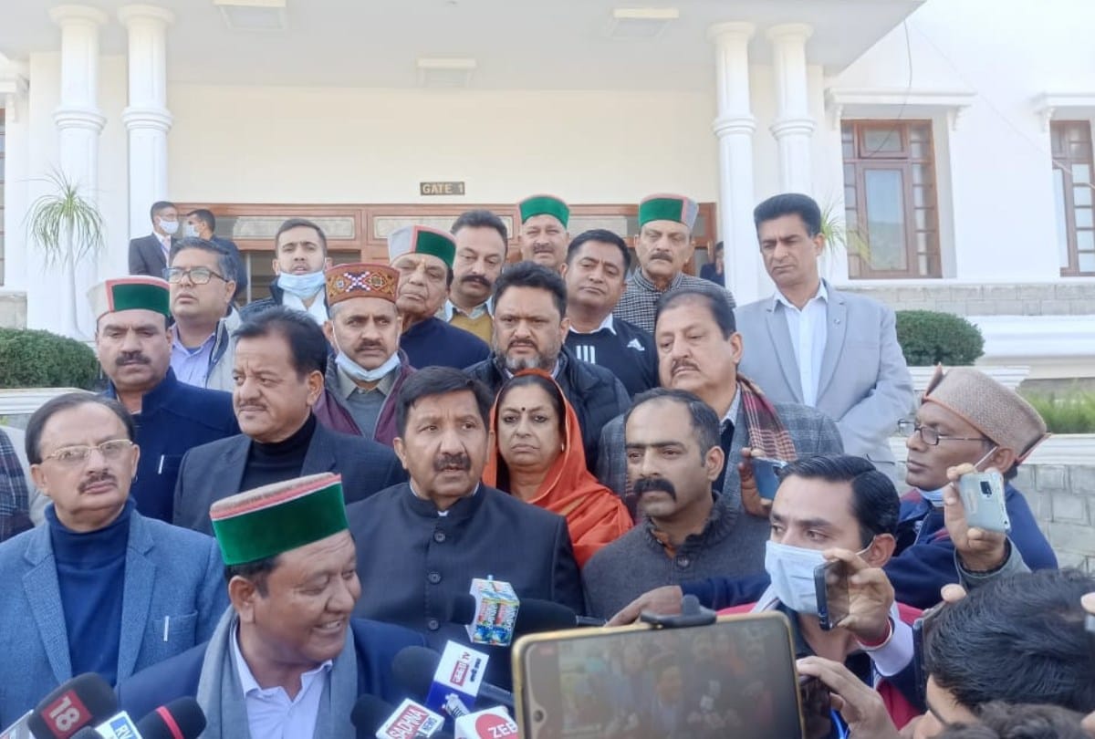 HP vidhan sabha winter session 2021 in Tapovan Dharamshala third day live updates