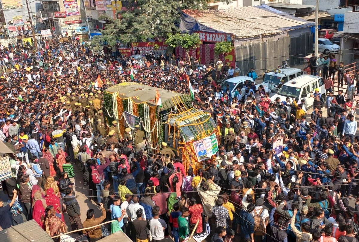 Helicopter Crash Martyr Wing Commander Prithvi Singh Chauhan funeral today in agra