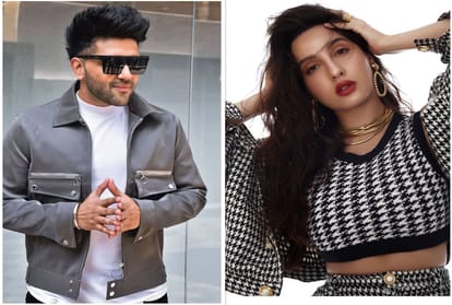 nora fatehi and guru randhawa spotted together in Goa pics viral social media