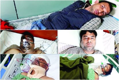Police car accident in Hisar