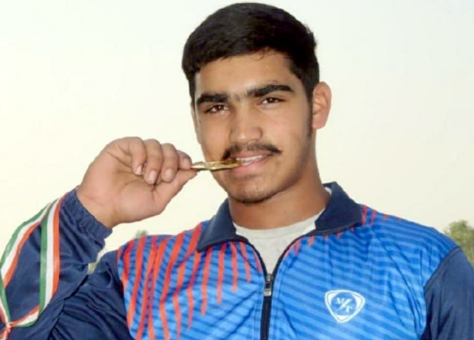 Preparation of knock in the common wealth games of the player of the district