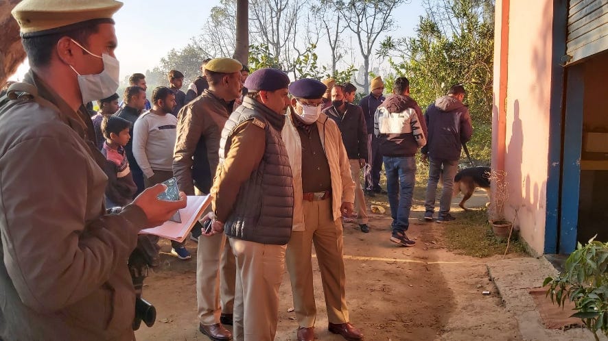 murder of priest of mahakali temple in bijnor