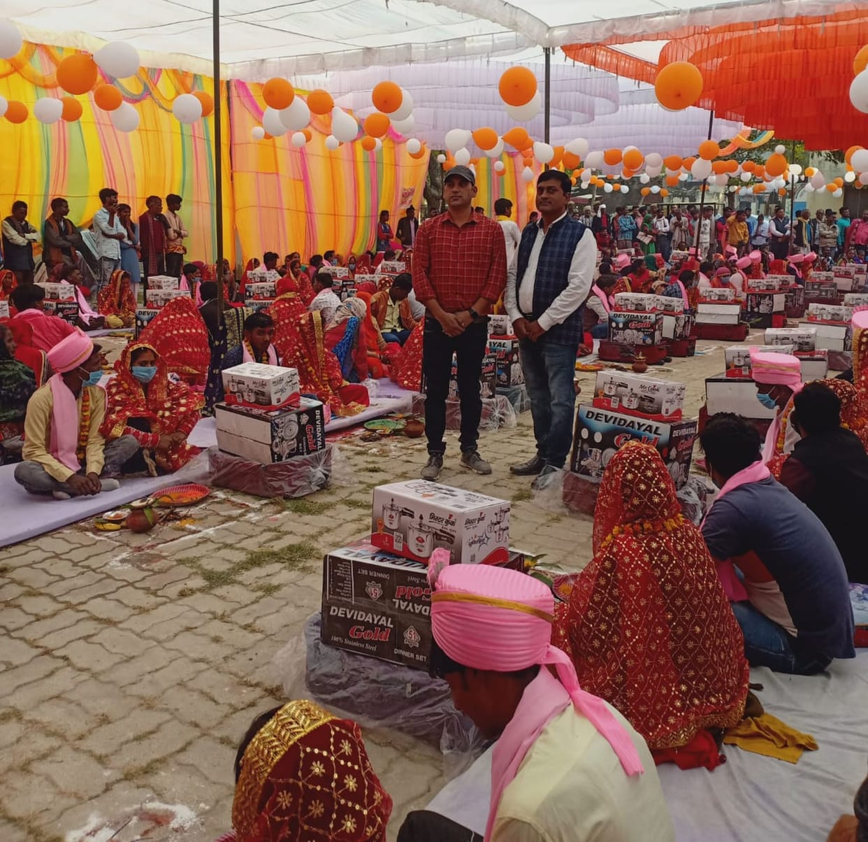 539 bridegrooms tied at a huge marriage event in amethi
