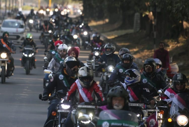 Bravehearts Bike Rally to commemorate India historic victory in 1971 war in Chandigarh