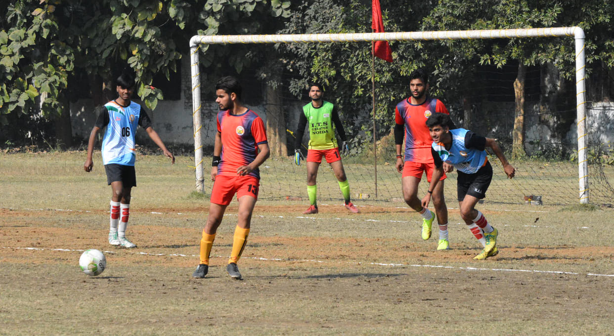 NAS College Meerut won the football match