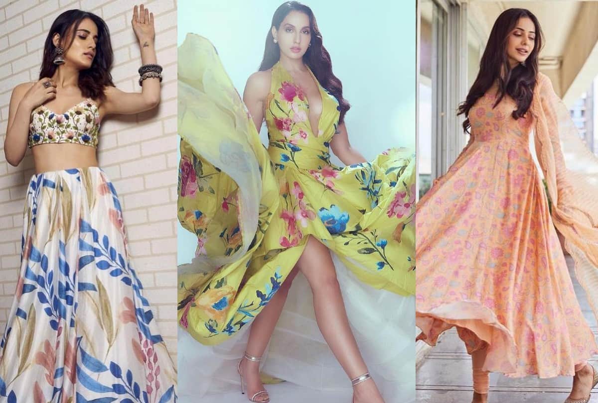 Floral Dresses In Different Style Latest Fashion Trends 2021