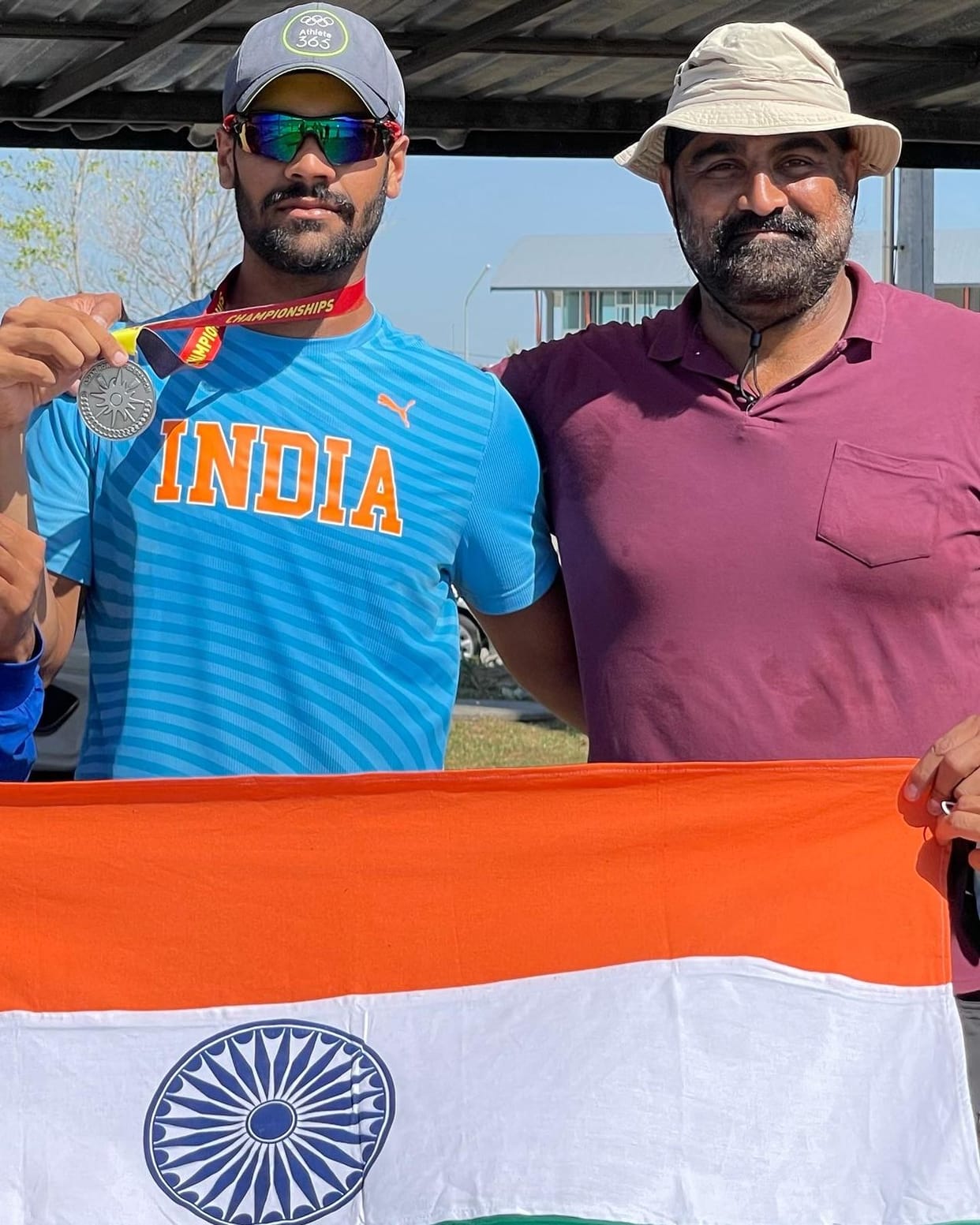 Parmindra shines in Asian Rowing Championship, won silver medal , Yamunanagar
