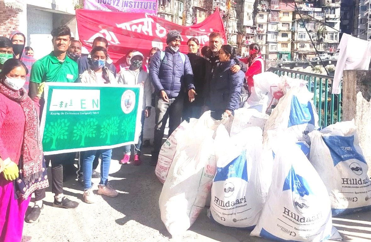 Cleanliness campaign launched in the city on Mountain Day
