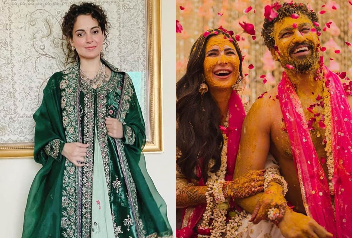 vicky kaushal katrina kaif wedding kangana ranaut thanks newly weds couple for sending her ghee laddoos write a special note