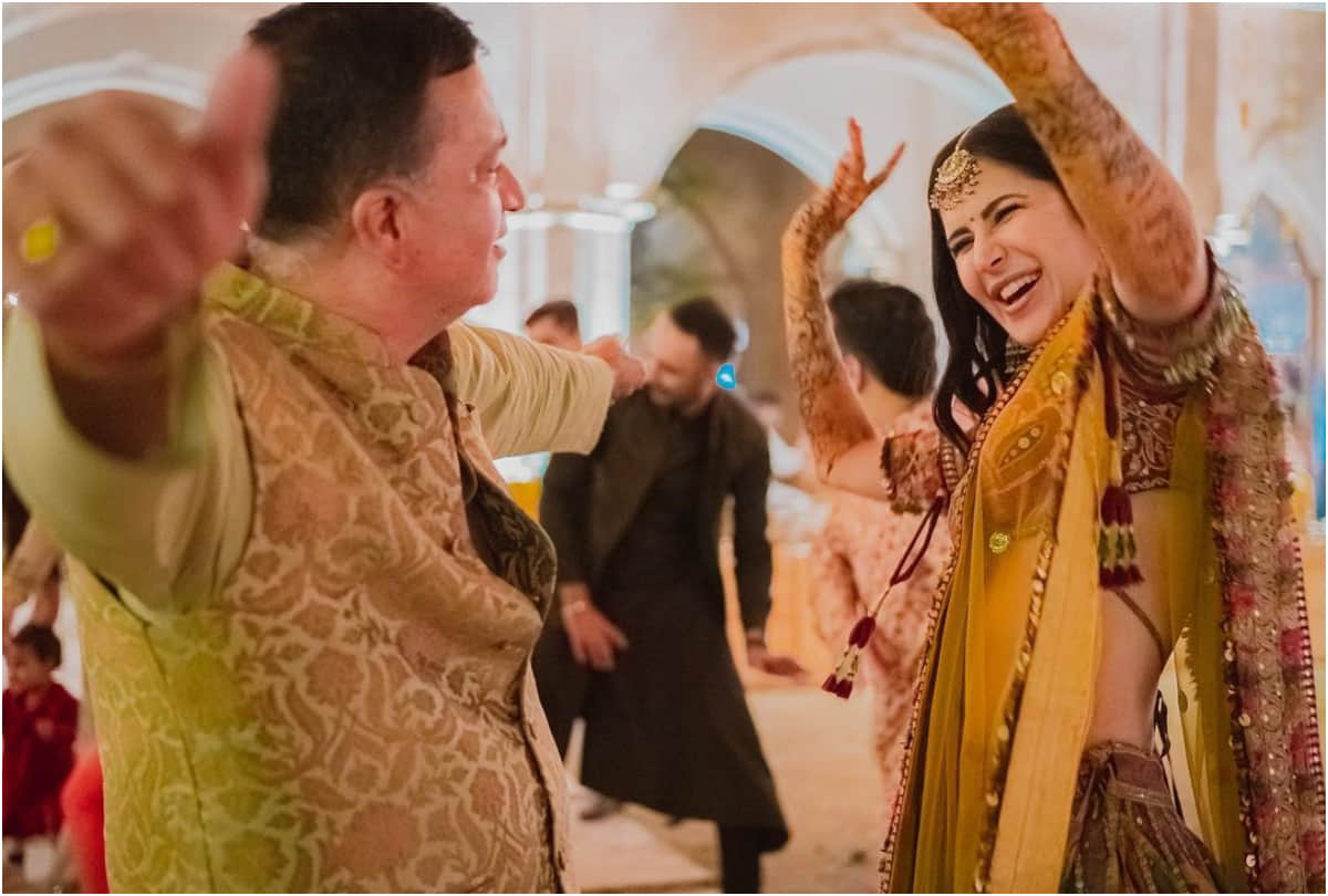 katrina kaif mehandi photos viral dance with vicky kaushal