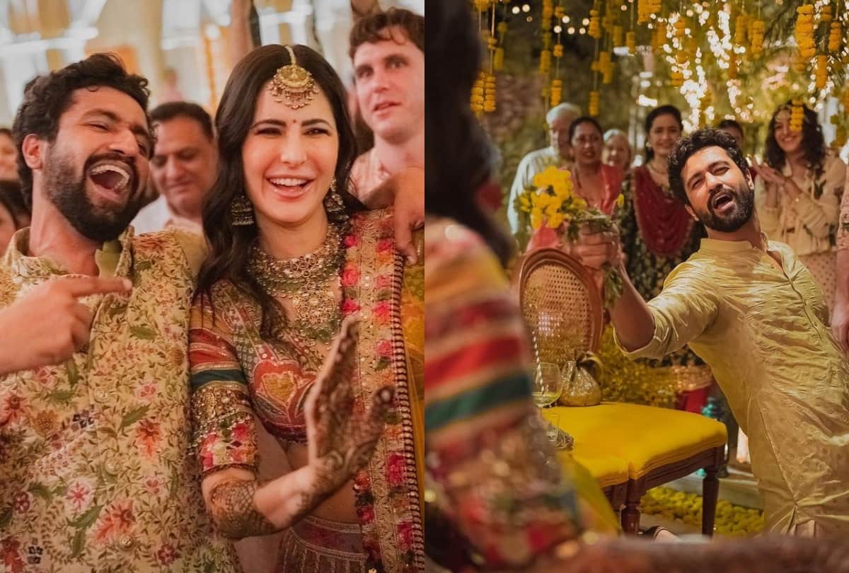 Katrina Kaif and Vicky Kaushal share beautiful pictures from their Mehndi ceremony