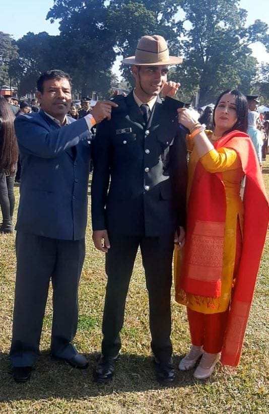 Akshay and Nishant of Hisar became lieutenants in the army