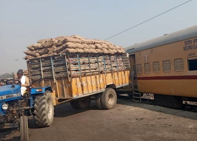 potato in passenger train