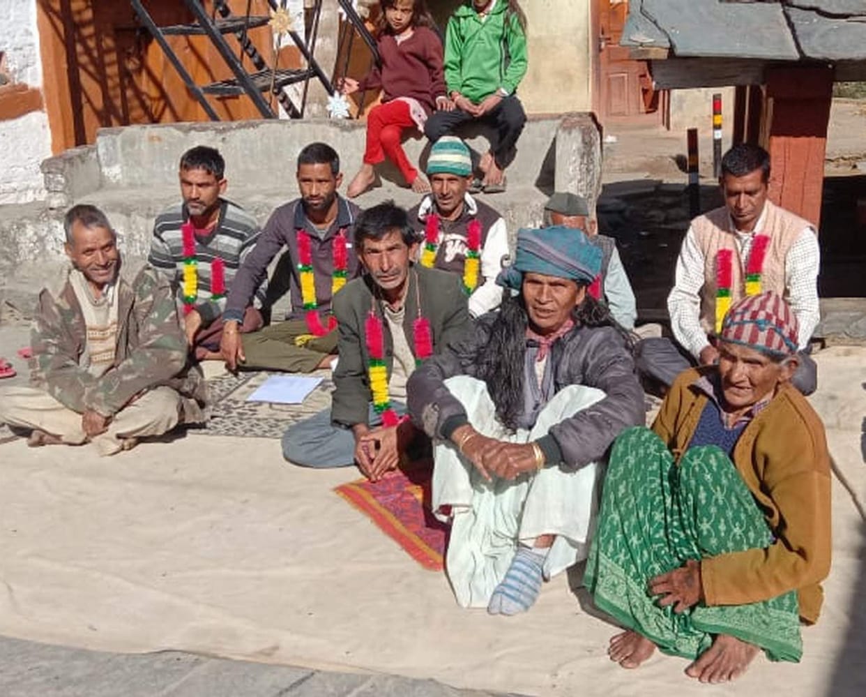 Villagers' picketing on demands continues for the third day