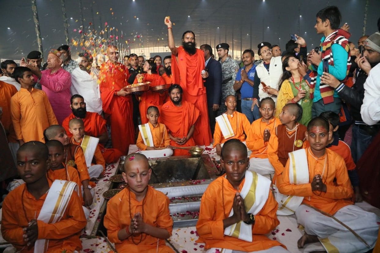Daughters are becoming adept in Vedas: Ramdev
