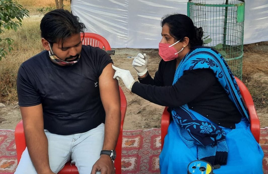 Sirsa urban area is at the forefront in administering the first and second doses.