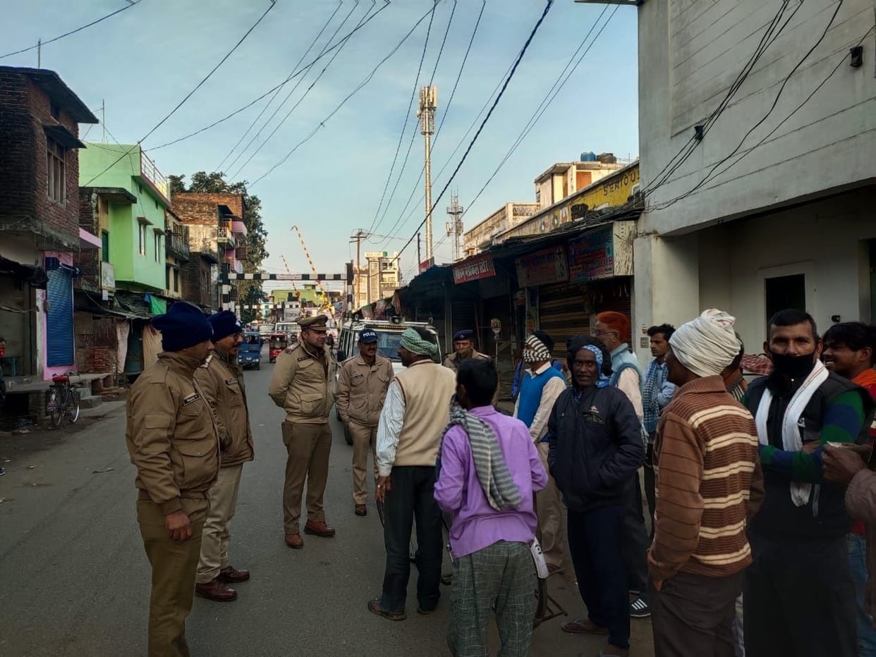 Police started the process of verification of outside laborers
