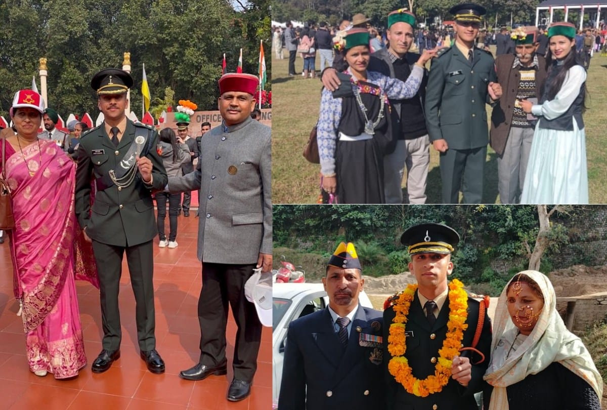 ima passing out parade 2021 Himachal Pradesh young officers lieutenant  in Indian Army