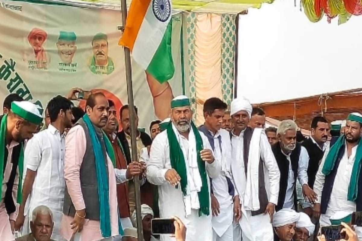 Kairana Mahapanchayat: Rakesh Tikait told 13-months farmer movement was a Training for farmers, will be useful in future