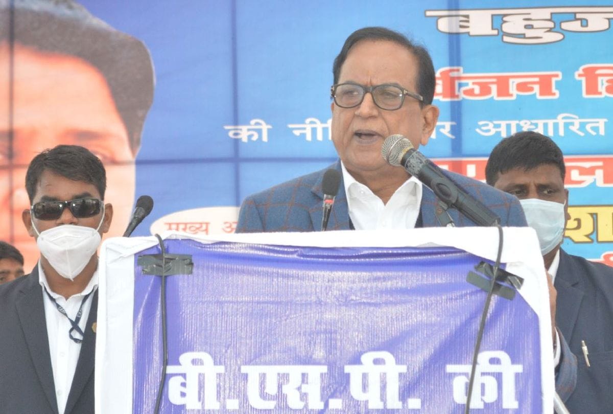 bsp leader satish chandra mishra targets bjp and samajwadi party in agra