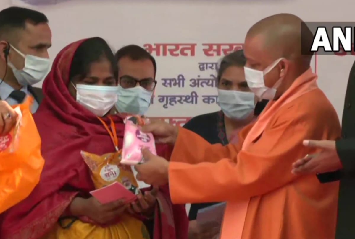 CM Yogi Adityanath says Uttar Pradesh govt will distribute free food grains for a term of 3 months.