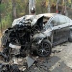 BMW accident