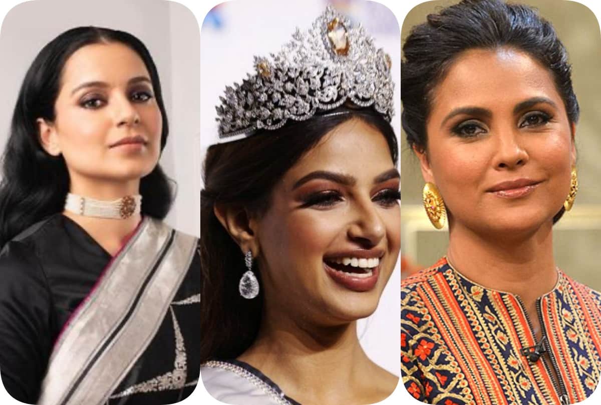 kangana Ranaut Lara Dutta Priyanka Chopra Congratulates miss universe harnaaz Sandhu