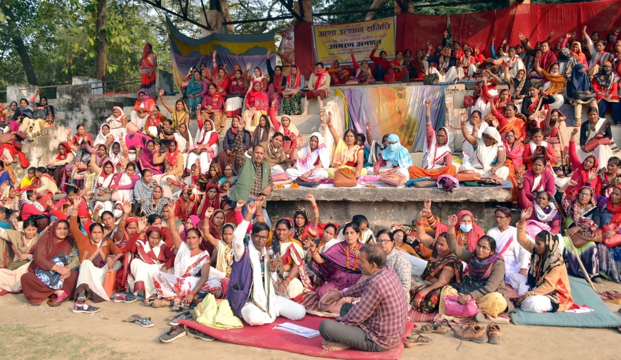 Asha workers fat unto death ends after four days