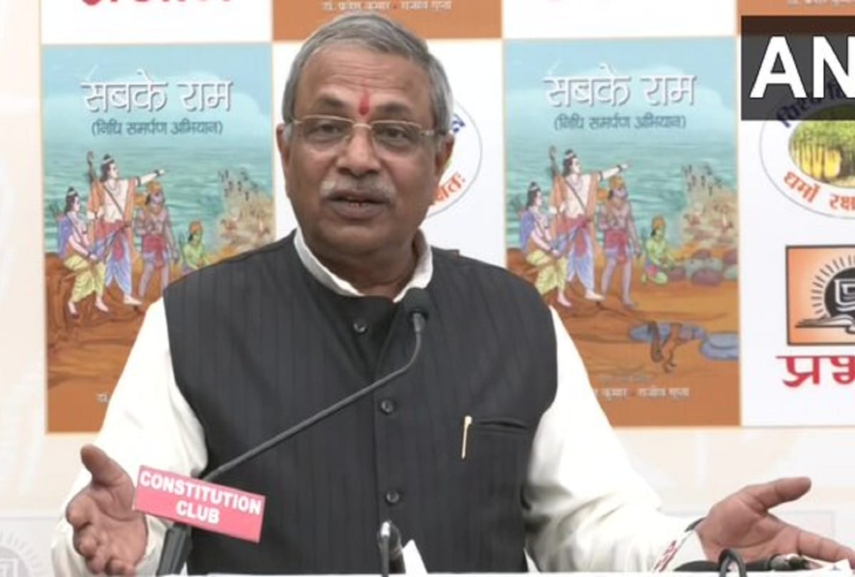 RSS leader Arun Kumar said during unveil a book babri mosque was demolished as Hindus felt being deceived through legal process