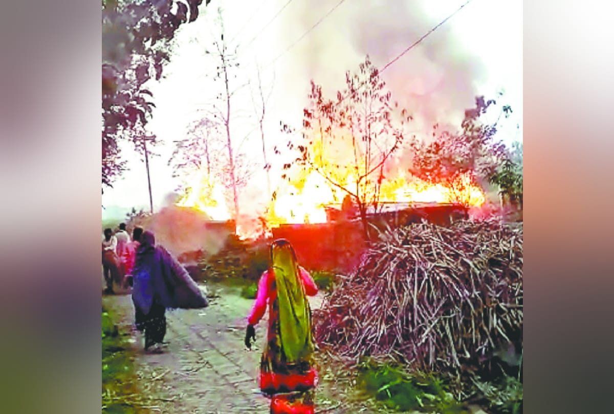Sister-in-law burnt to death due to young man setting fire in kushinagar