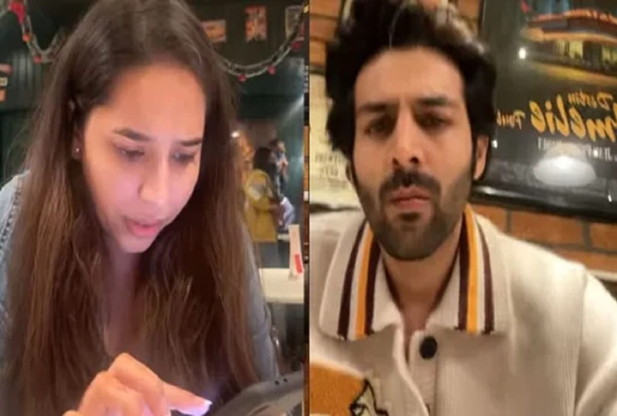 Kartik Aaryan hangs out with sister in Delhi teases her 50 rs cut karo
