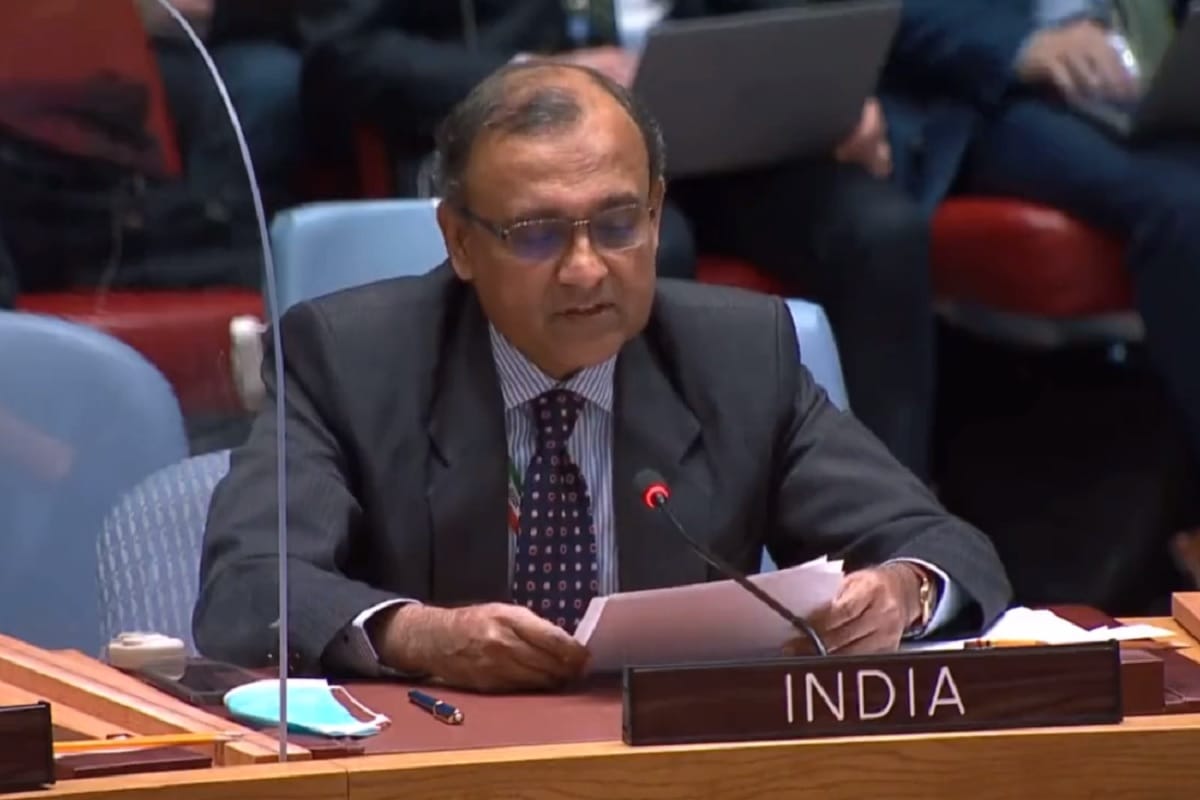 India has been in favor of peace dialogue and diplomacy since beginning of Ukrainian conflict says TS Tirumurti at UNSC