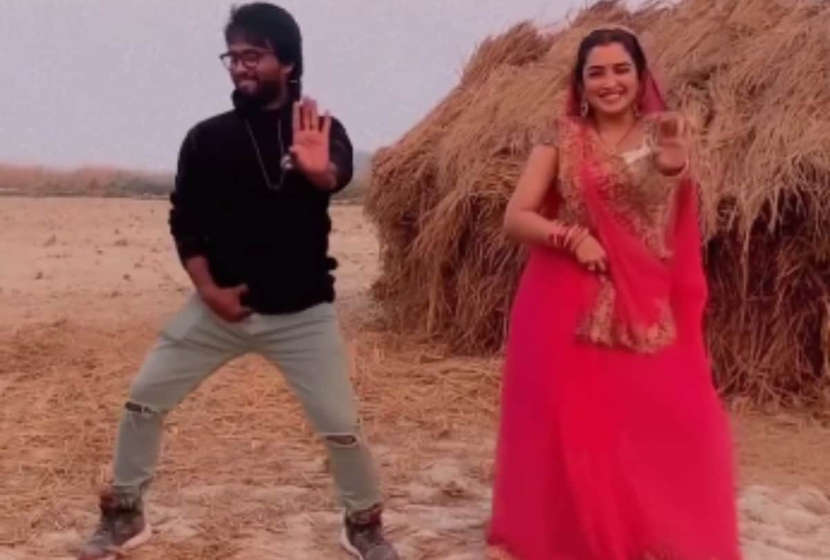 Bhojpuri Actress Amrapali Dubey Dance on Badshah famous song jugnu video goes viral on social media