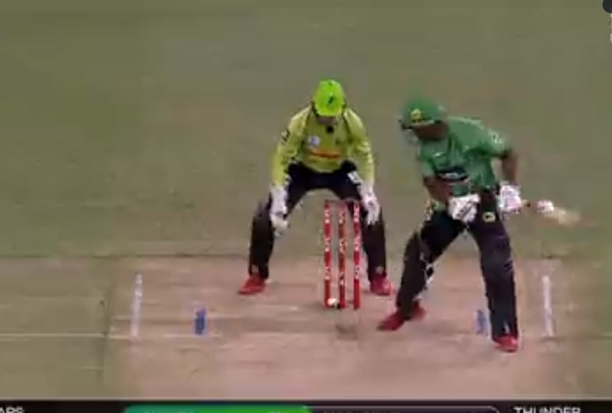 Andre Russel played blustring innigs in BBL after his bails refused to fall