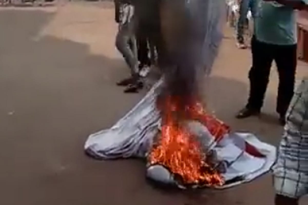 Police took action before burning Santa's effigy put VHP and Bajrang Dal leaders under house arrest in varanasi