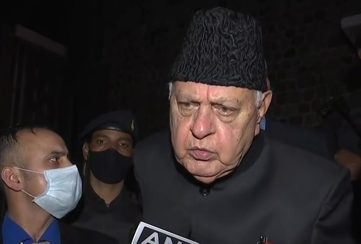 Jammu Kashmir Farooq Abdullah Said, Muslims Should Come Together and Face the Current Situation