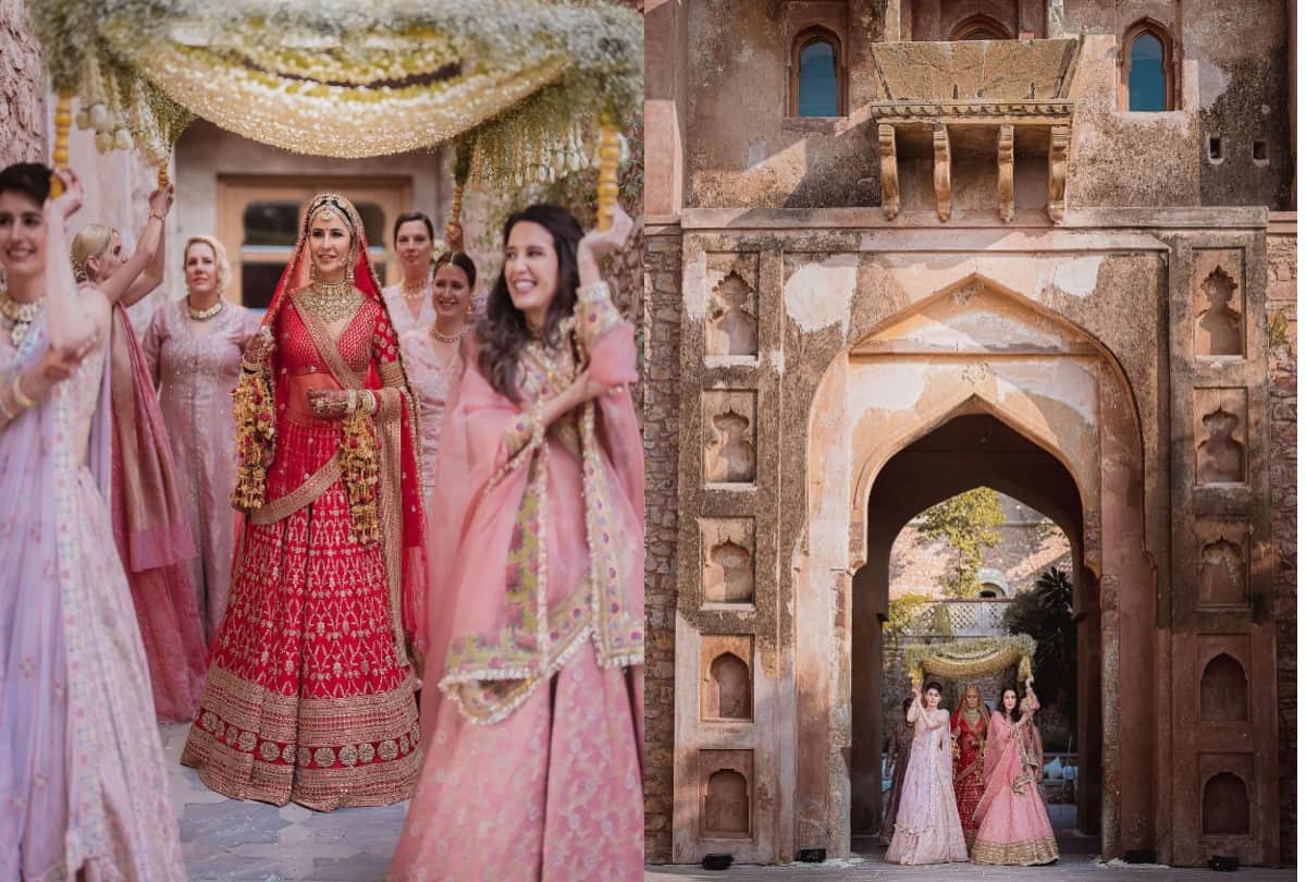 Katrina Kaif Vicky Kaushal Wedding Ceremony New Photos See Here Unseen Pictures of Katrina Vicky Wedding Ceremony