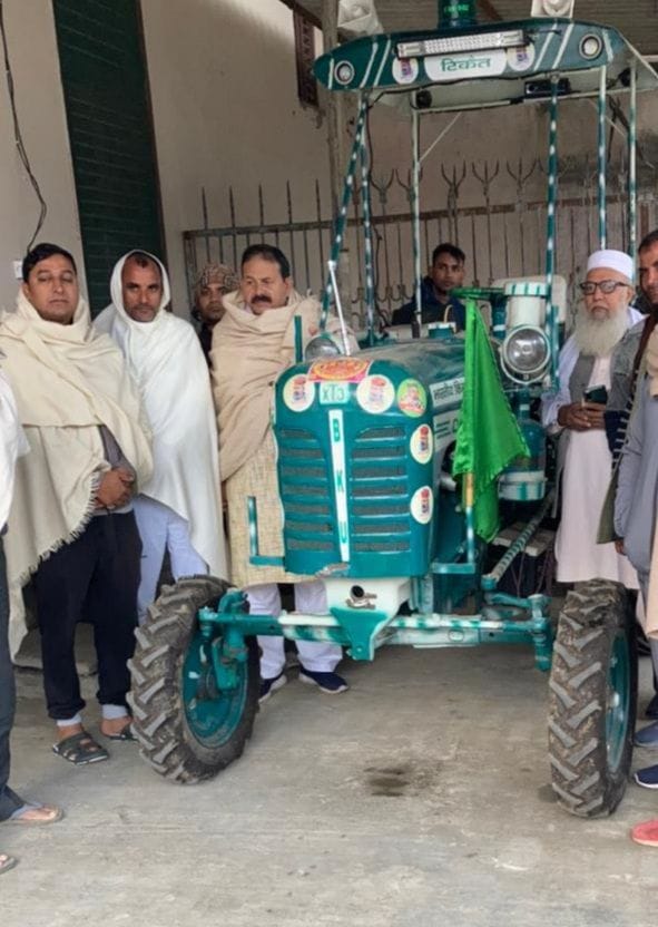 The tractor will be the pride of Ghazipur border in the museum of Kisan Bhawan