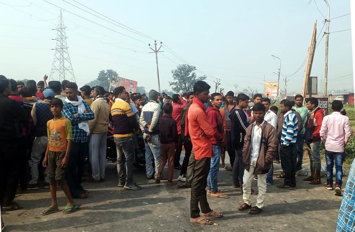 The ruckus went on for hours over the death of the young man