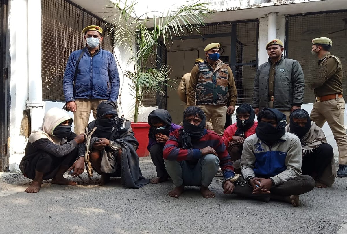 Bareilly: Robbery exposed at dish mechanic's house in Faridpur, eight miscreants arrested