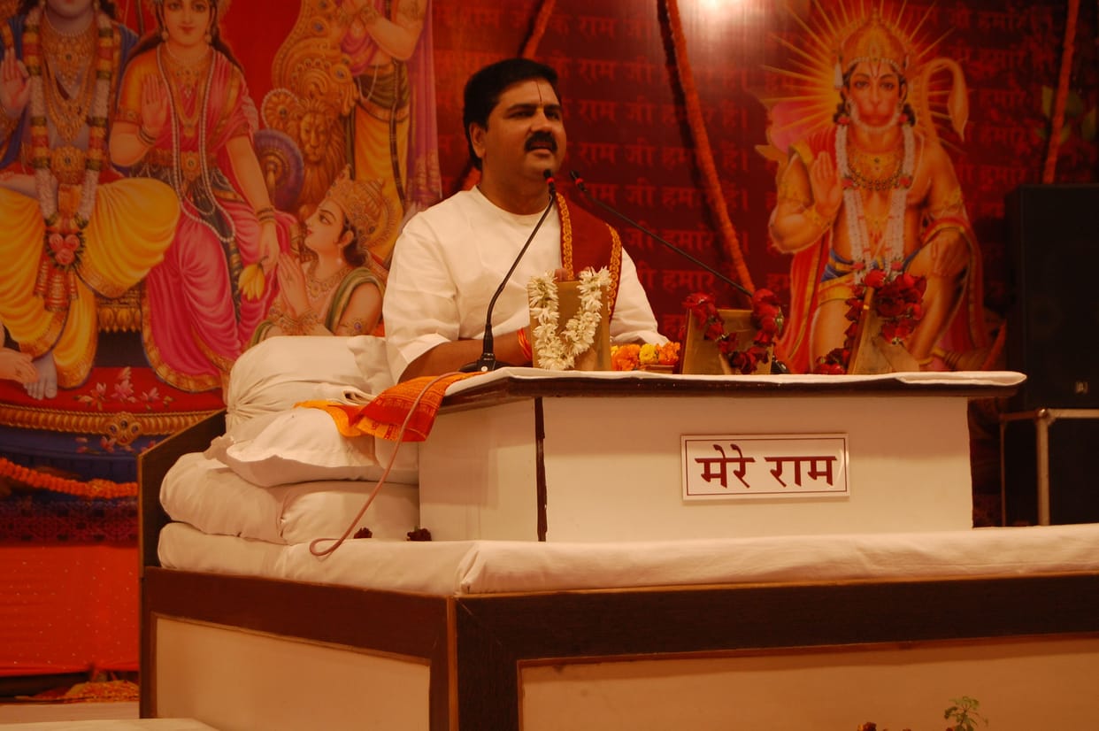 sriram katha in ramlila maidan