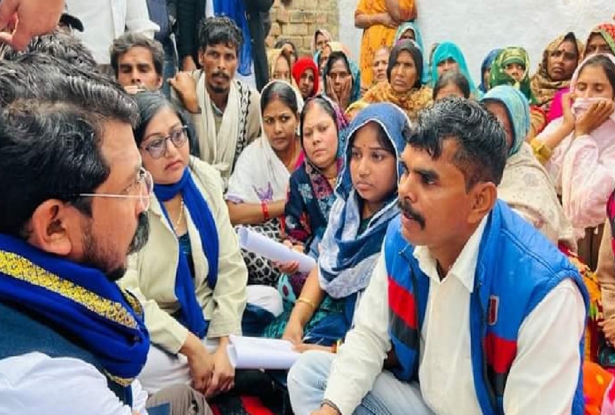 Bhim Army President Chandrashekhar Azad reached Gohri, said- if the mass murder is not disclosed, he will stage a sit-in at the DM's office