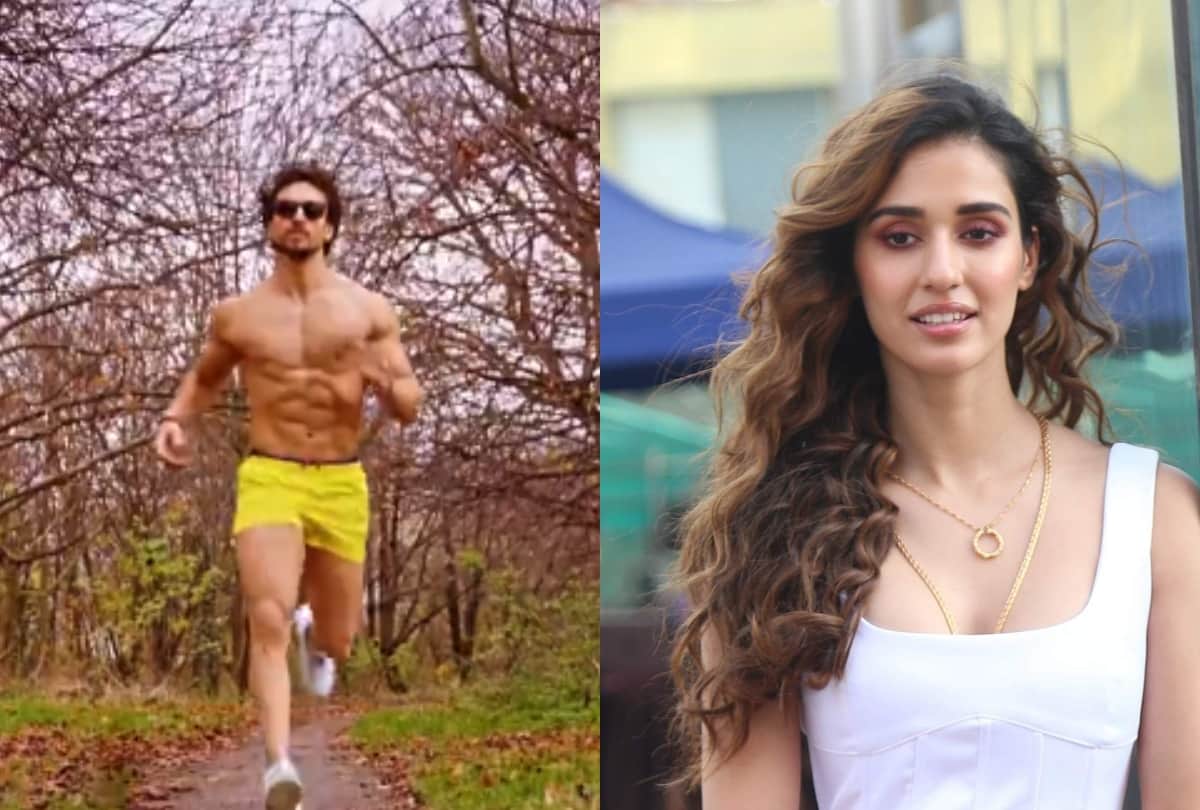 Tiger Shroff did workout in minus one degree Disha Patani gave a funny reaction to the video