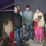गढ़ गंगा में कुलदीप सिंह की अस्थियां विसर्जित।