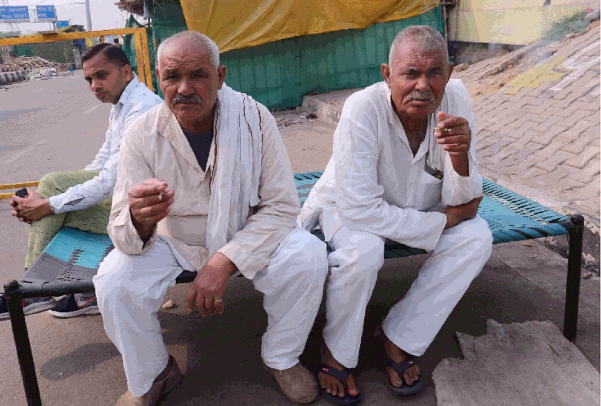 farmers said on ghazipur border we got full support of local people thats whay movement was successful