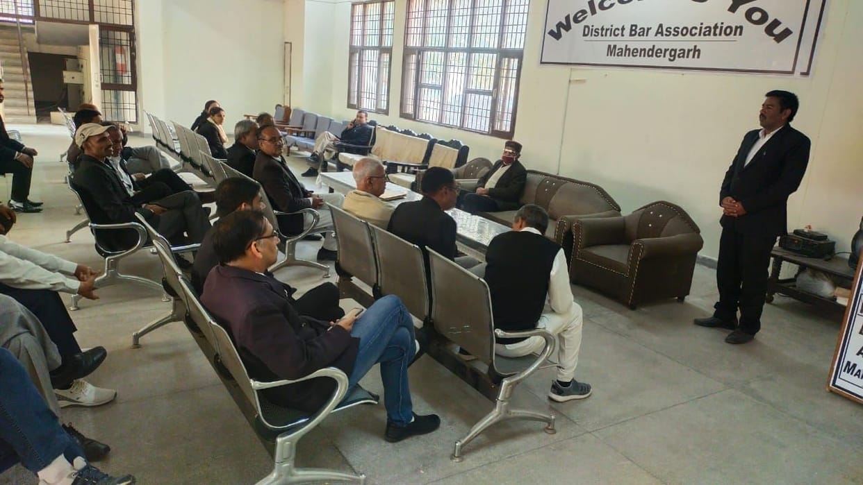 Advocates strike for misbehavior with members of Bar Association Rohtak