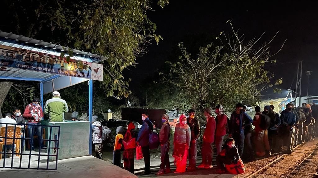 Covid Test at Indo-Nepal Border