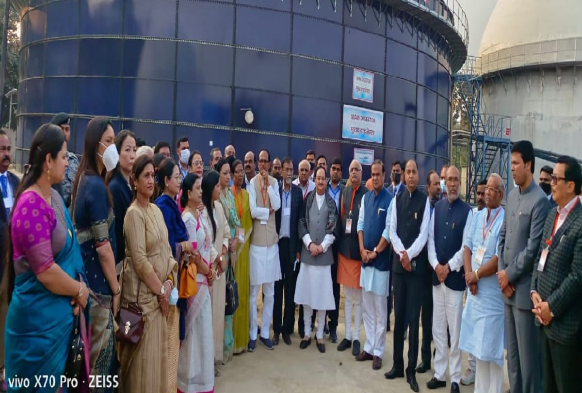 BJP President Nadda and Chief Ministers observed Adani Biogas Plant:  know the specialty of Banaras Unit